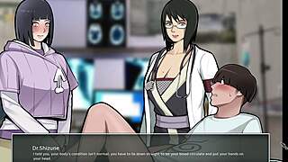 konoha milfs shizune jerks me off while hinata hyuga watches part 9 😜
