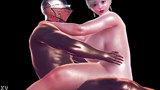 whoa, check out this steamy 3d animation sex with huge bouncing tits 💦😏