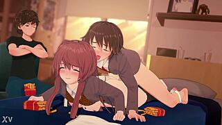 hey, just monika's steamy hentai ass and pussy getting pounded doggystyle