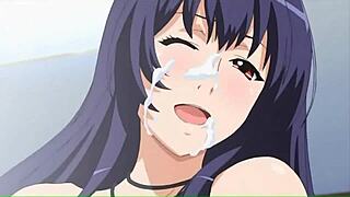 su prima te da un footjob en hentai