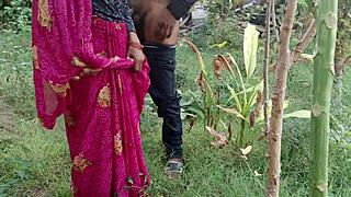 Village girl with small waist gets fucked hard at country ranch