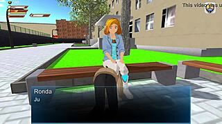 ronda gives you her milk at femdom university