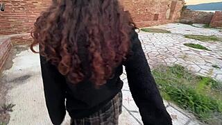 Wanna walk with me to old ruins at sunset?