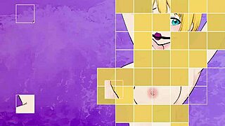 Hentai girls fuck hard in fantasy puzzle game anime.