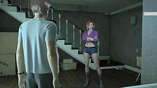 Big Cock Devours Tight Wet Pussy Of Neighbors Stepsister!