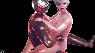 whoa, check out this steamy 3d animation sex with huge bouncing tits 💦😏