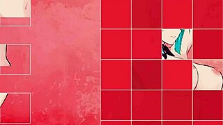 Hentai girls fuck hard in fantasy puzzle game anime.