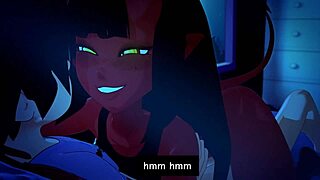 What If Succubus Meru La Drains Demons with Sloppy Blowjobs and Orgasms in Hentai Cum Fest