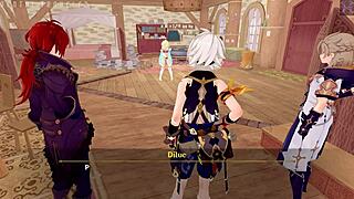 lumine gangbanged in genshin impact remake for elemental cum alchemy ingredient