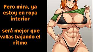 Te miro con ojos llenos de deseo mientras te doy esta paja suave... mi cuerpo perfecto te va a volver loco ❤️