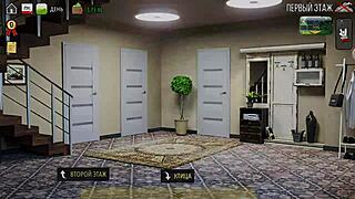 Milf secretary slut in bikini rides huge cock on beach then public pussy fuck in milfs of sunville 2 gameplay