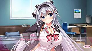 dt dives into a real hentai mess in part 11, ena route 7 ends with teen creampie and facial orgasm