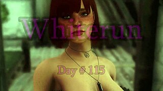 Girl dances slutty for money in hot animation