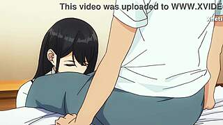 hey, hentai anime babe with big ass tits begs for doggystyle creampie quickie fuck and pussy lick