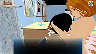 ronda gives you her milk at femdom university