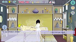 innocent masseuse gets stranger's huge cock massage but ends up shyly creampied