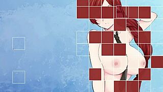 Hentai girls fuck hard in fantasy puzzle game anime.