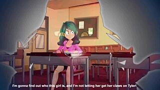 Watch Meru the succubus take my cock deep in her throat before rough anal