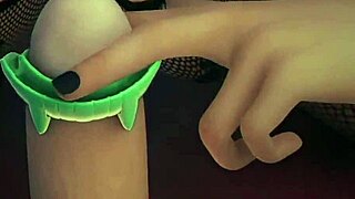 Overwatch vampire ash fucked by angel futa cock?