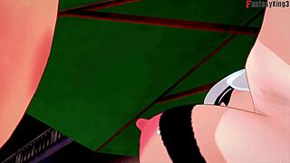 Felicia hardy black cat in bikini fucked hard by spiderman in marvel avengers hentai fantasy