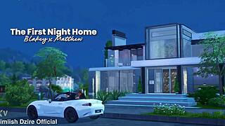 She spends her first naughty night home in 3d sims hentai preview