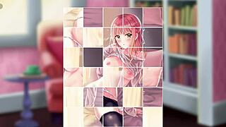 Sexy Nude Anime Girls Dominate Hentai Clouds Game