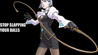 Von Karma's edging JOI part 1 has me throbbing 😈🔥