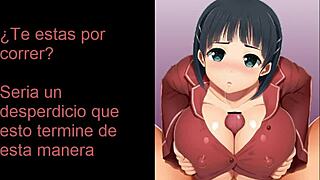 Leafa Suguha's Sword Art Online Teasing Guide Unfolds En Español