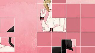 Hentai girls fuck hard in fantasy puzzle game anime.