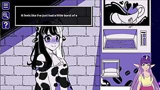 Redhead Boobs Bounce On Anomalous Sex Coffee Machine!