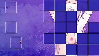 Hentai girls fuck hard in fantasy puzzle game anime.