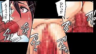 Wet schoolgirl in uniform faces gangbang shame as big tits get slathered in motion comic anime style