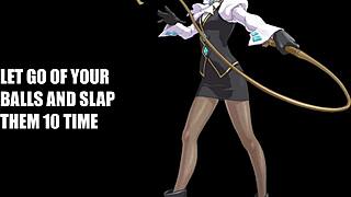 Von Karma's edging JOI part 2 will make you beg to cum!