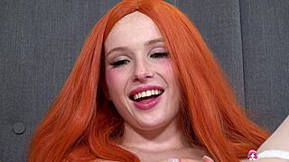Arielka Redhead Discovers Pleasure With Toy In Solitude