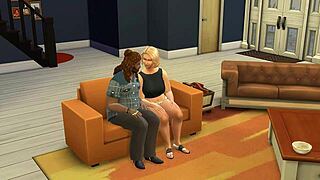 Kelsey shares her friends with foster daddy uncle for taboo holiday fucking part 1