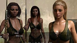 the lust city 20... finding my giant stepmom with huge tits and monster cock outfit gets me hard