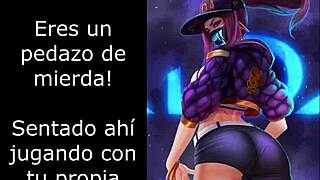 akali kda femdom joi with pissplay and cei on big ass tits