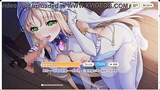 Legend Clover Anastasia in Sexy Nun Outfit Teases Cute Tits for Hentai Thrills!