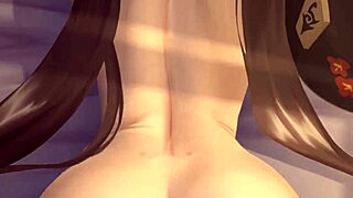 hu tao's tight pussy and ass doggystyle pounded pov whore style!!