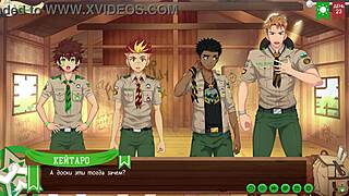 keitaro gets monster cock anal from friends at camp sao yaoi path2