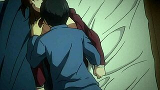 Bold hentai teen 18+ takes intense anal assfucking pounding deep on bed