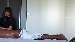 Happy Ending Massage Surprise Caught on Camera