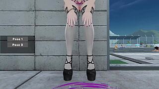 roxanne's public flashing fingering and squirting thrill webcam finale