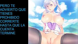 i feel noelle silva's joi making me throb so hard in español anime jerk off session