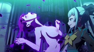 valkyrie drive mermaid lesbian big tits ass compilation hentai dub!