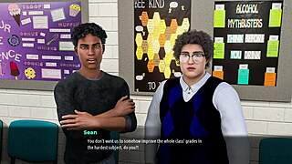 horny milf teacher slut fucks student big cock doggystyle classroom cumshot