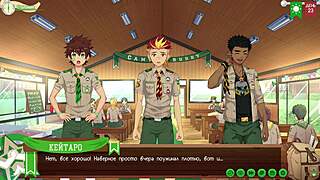 keitaro gets monster cock anal from friends at camp sao yaoi path2