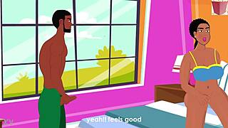 titi masturbatin fer ya an then takin that horny cock deep inside