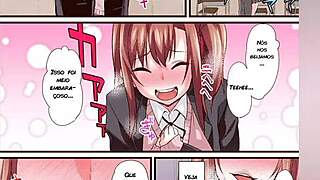 watch your pierced wife humiliated by big cock in hentai cuckold voyeur fest