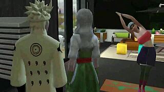 stepmom daenerys targaryen sees naruto's huge dragon cock between legs i say show me milk it out hentai parody